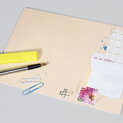 Notepads to jot down enquiries